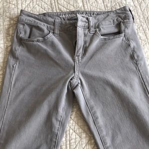 American Eagle Sateen Jeggings size 2 regular
